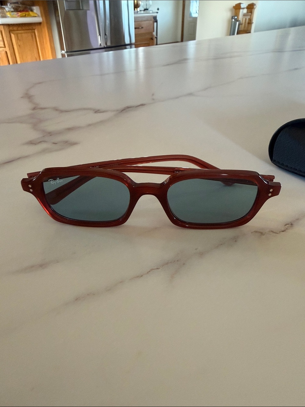 Ray-ban Zuri Bio-Based Sunnies Sunglasses - Rosty Brown - Picture 9 of 12